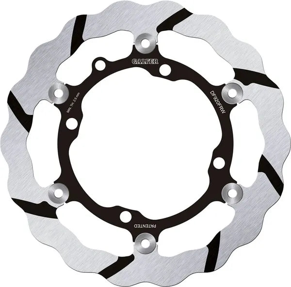 Sherco SE-R 300 Racing [2022] - floating wave brake disc, grooved - picture 3