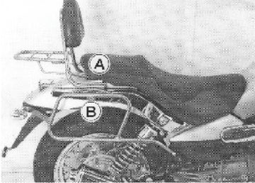 Moto Guzzi Nev Clas V 750 IE [2004-2011] - Sissybar without luggage bridge
