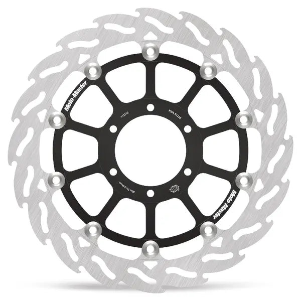 BMW S 1000 R [2025-2026] - FLAME floating aluminum brake disc - surface: black, silver - item no. 113213 – Image 4