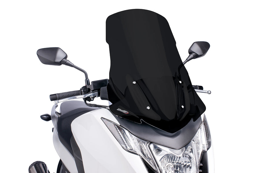 HONDA INTEGRA / 750 [2012–2018] - V-Tech Line Touring Windschild | Schwarz | PUIG 6035N