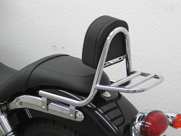 Triumph Speedmaster [2008-2017] - Sissy bar made of pipe with pillows and luggage rack
