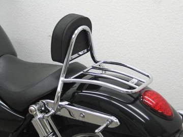 Triumph Thunderbird 1600 [2009] - driver Sissy bar with pillows and luggage rack