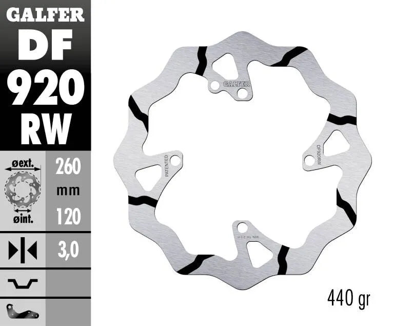 Sherco SE 250 [2014] - Wave® brake disc – picture 2