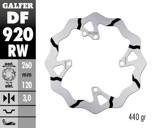 Sherco SE 300 [2014] - Wave® brake disc – picture 4
