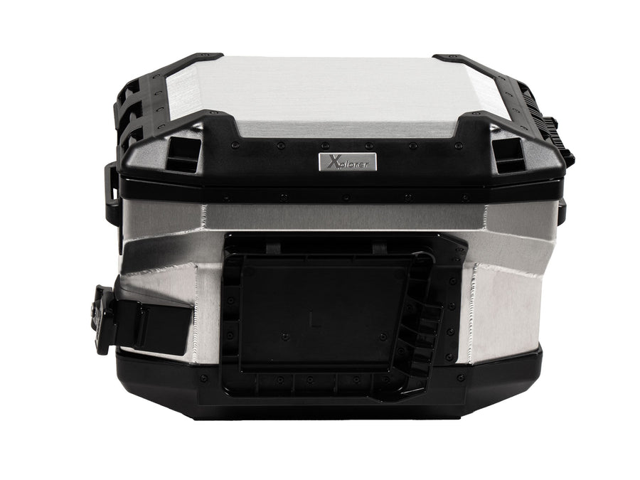 BMW R 1200 GS [2004-2013] - Xplorer 37 links silber Cutout-Koffer