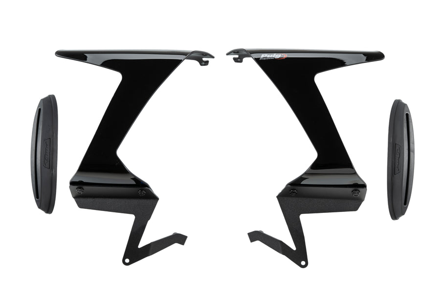 KAWASAKI ZX-6R NINJA [2025] – Race Side Spoiler – Matte Black