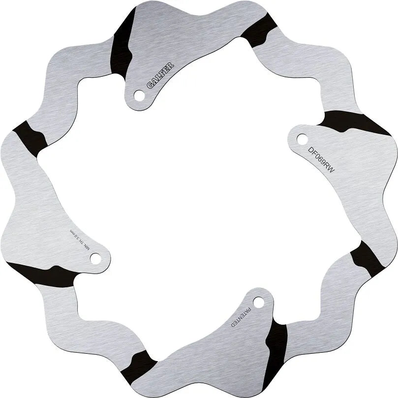 Red Moto CRF 450 RX Supermoto [2017-2018, 2020] - Wave® brake disc - picture 1