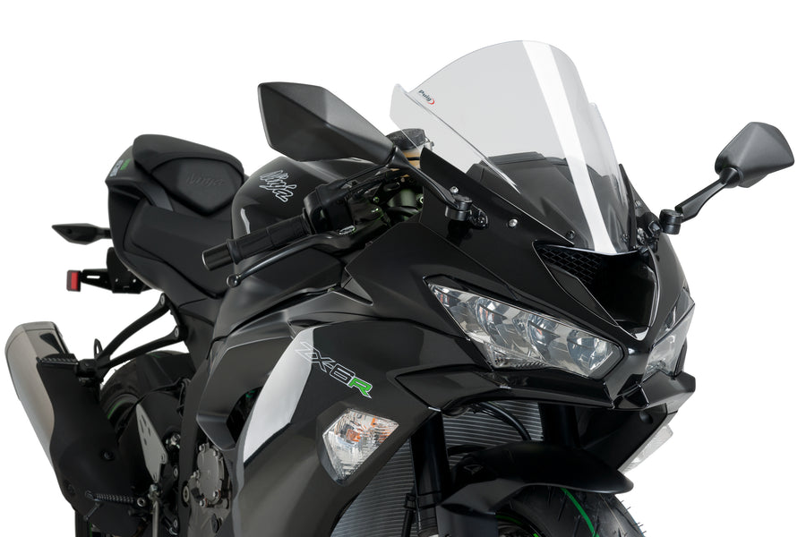 KAWASAKI ZX-6R NINJA [2018] – Z-Racing Screen – Black