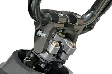ducati scrambler 1100 [ROX SPEED FX] – Swivel handlebar risers for 7/8" handlebar clamps - 0