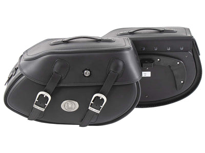 Motorcycle bag [Hepco & Becker] - Buffalo black for C-Bow carriers