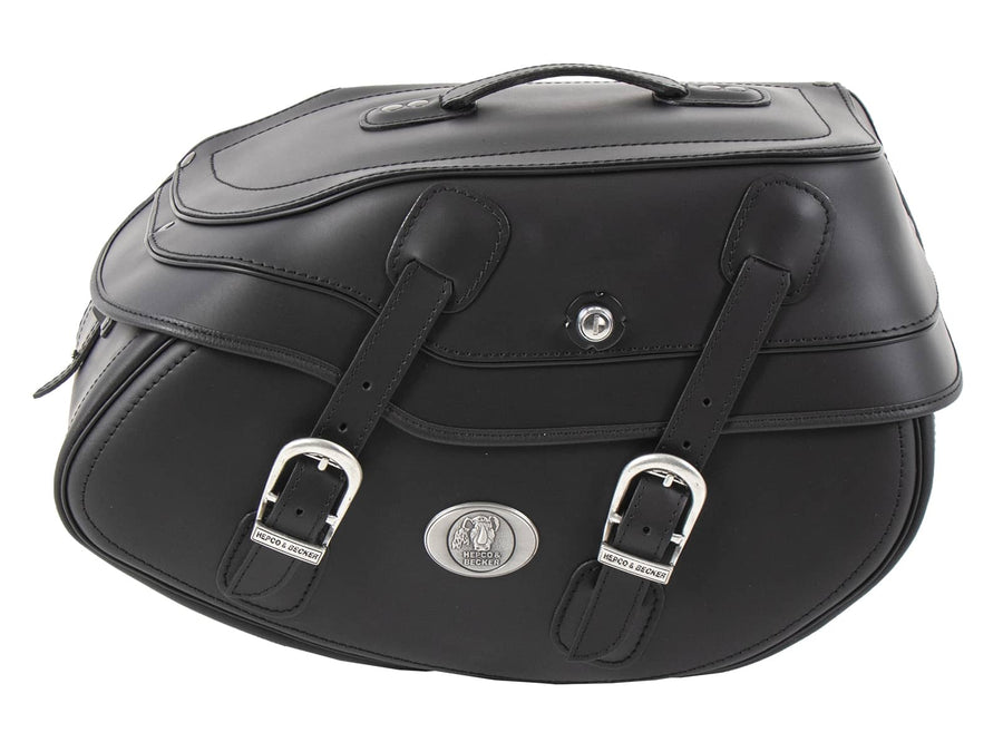 Motorcycle bag [Hepco & Becker] - Buffalo side bag right C-Bow, brown – C-Bow
