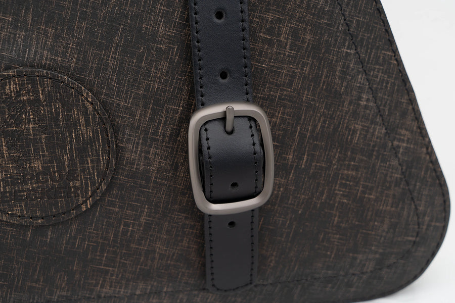 Motorcycle bag [Hepco & Becker] - Rugged leather single bag