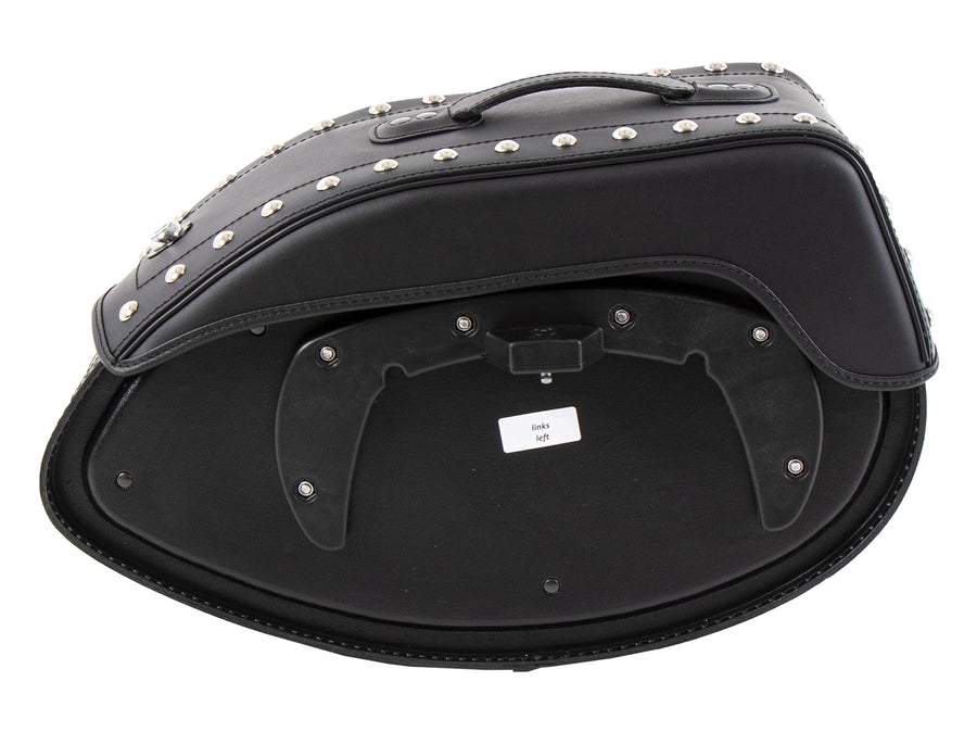 Motorcycle bag [Hepco & Becker] - Ivory black side pocket C-Bow/left – C-Bow