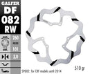 Red Moto CRF 450 R Supermoto [2016] - Oversize Wave® brake disc – picture 4