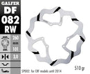 Red Moto CRF 450 R Supermoto [2016] - Oversize Wave® brake disc – picture 2
