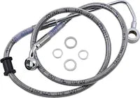 Harley Davidson Fxsb [DRAG SPECIALTIES] – Verlängerte Edelstahl-Bremsleitung