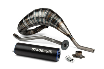Aprilia RX Enduro 50 2T D50B0 [2007–] - Exhaust 80 - 90 blue / black