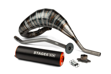 Aprilia SX Factory 50 2T - Exhaust 80-90 orange/black