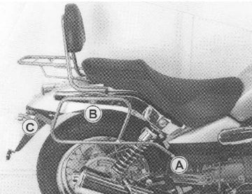 Moto Guzzi Nev Clas V 750 IE [2004-2011] - Pack pocket holder