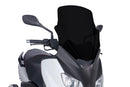 YAMAHA X-MAX 250 [2005] - V-Tech Line Touring Windshield | Black | PUIG 6259N