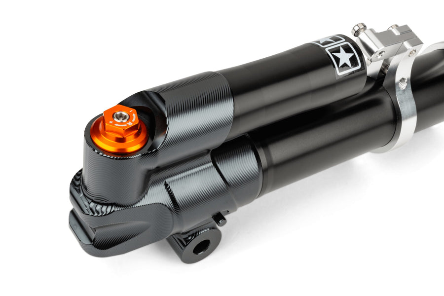 MBK Nitro Naked 50 2T LC [2014–] - Gabel R/T mit Schutzblechhalter