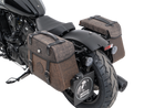 Indian Sport Scout Sixty [2026] - Set: Leather bag holder cutout black incl. Rugged leather bags brown