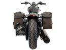 Indian Sport Scout Sixty [2026] - Set: Leather bag holder cutout black incl. Rugged leather bags brown