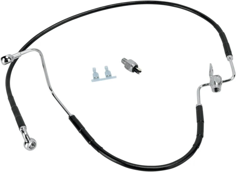 harley davidson flst [DRAG SPECIALTIES] - Stainless steel brake line kit