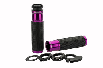BMW F 900 R [2025] - PUIG Hi-Tech Ascent Grips | Purple | PUIG 6326L