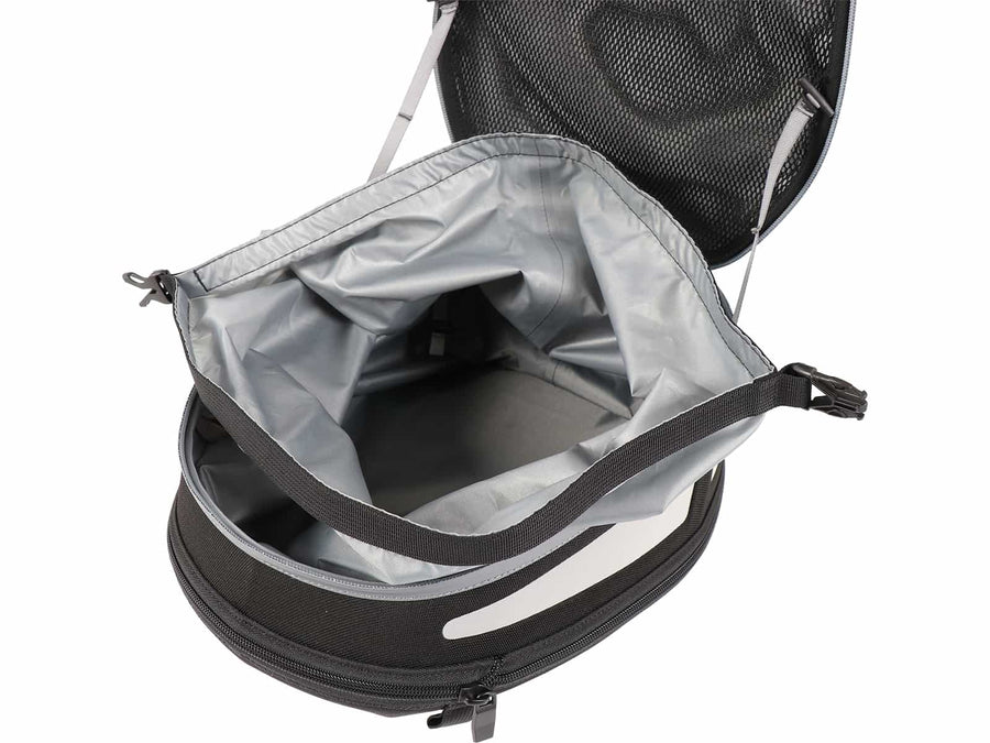 Tail bag [Hepco & Becker] - Royster Rearbag Sport tail bag with strap attachment - black/gray – Sportrack