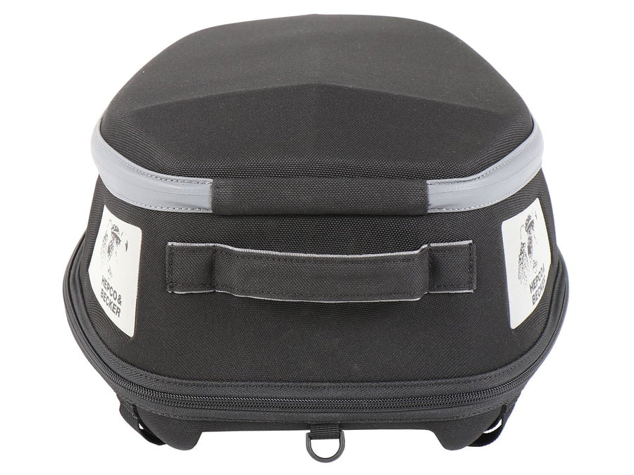 Tail bag [Hepco & Becker] - Royster Rearbag Sport tail bag black/grey incl. Seatpad Basic – Seatpad