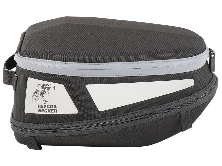 Tail bag [Hepco & Becker] - Royster Rearbag Sport tail bag black/grey incl. Seatpad Basic – Seatpad