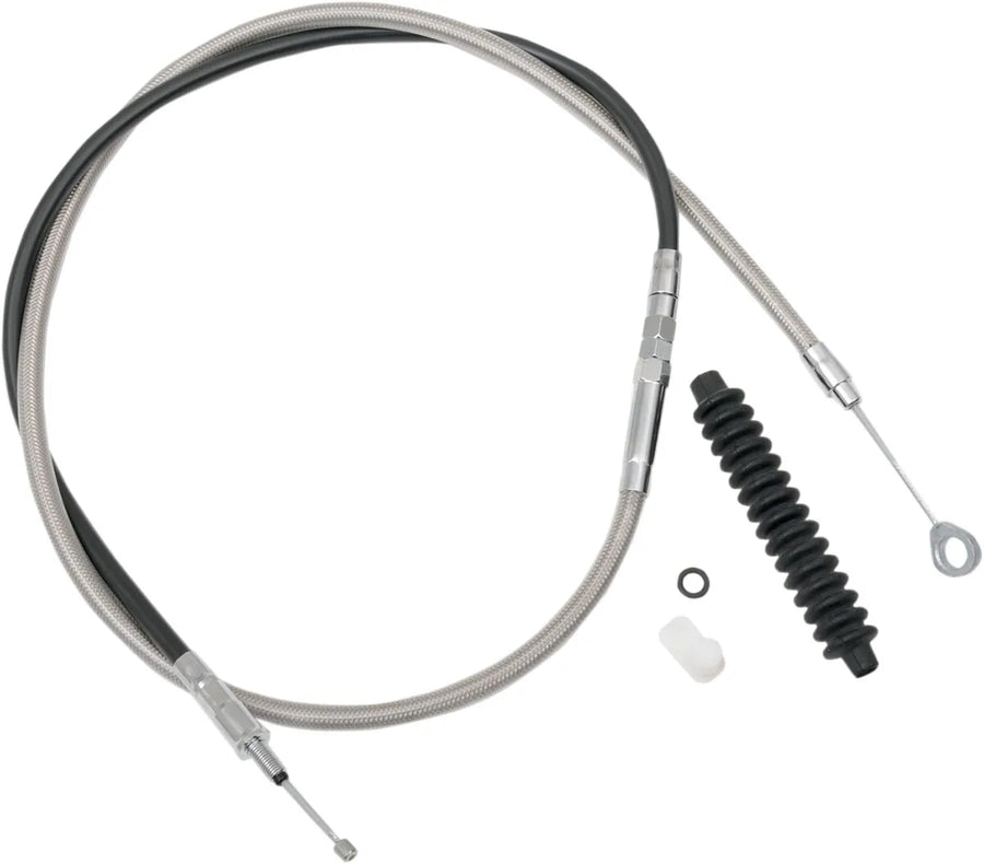 harley davidson fxs [DRAG SPECIALTIES] - Highly efficient braided stainless steel clutch cable