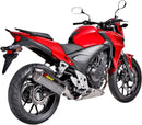 honda cb 500 [AKRAPOVIC] – Carbon fiber slip-on line silencer-1