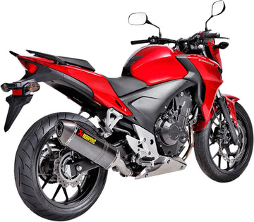 honda cb 500 [AKRAPOVIC] – Carbon fiber slip-on line silencer