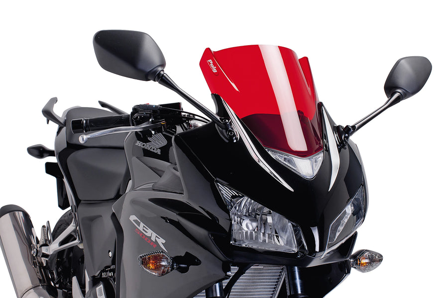 HONDA CBR500R 2013–2015 - Z-Racingscheibe | Rot | PUIG 6479R