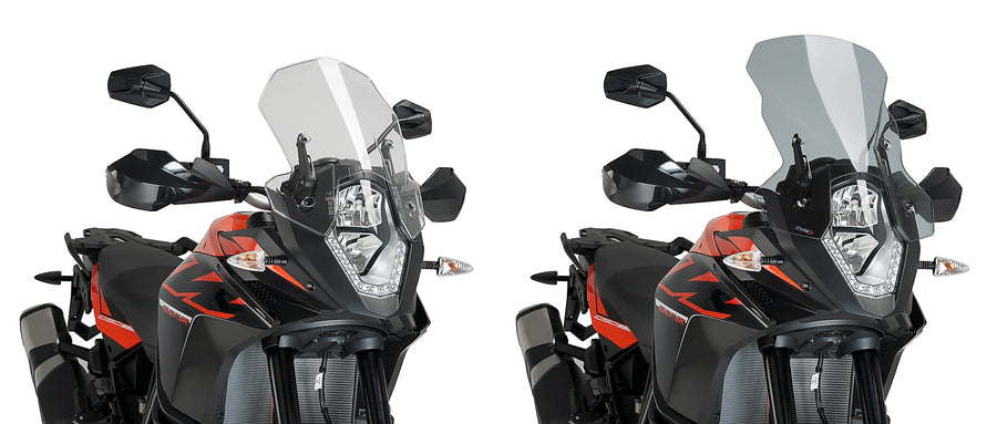 TRIUMPH BONNEVILLE T 120 BLACK [2025] - PUIG touring screen | Tinted | PUIG 6494H