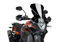 TRIUMPH BONNEVILLE T 120 BLACK [2025] - PUIG touring screen | Black | PUIG 6494N