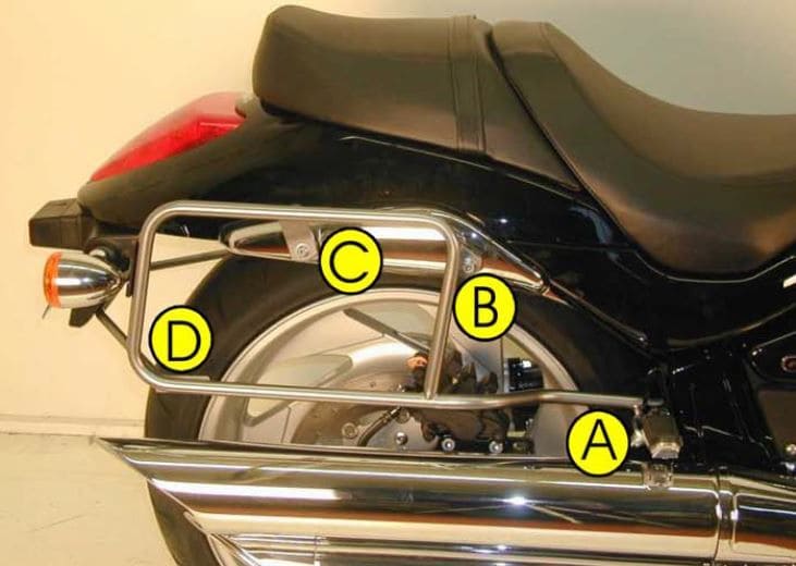 Suzuki M 1800 [2006-2012] - suitcase carrier