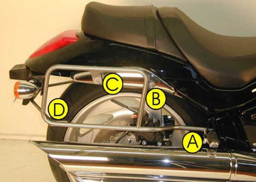 Suzuki M 1800 [2006-2012] - suitcase carrier