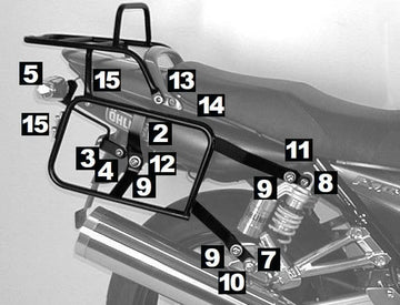 Yamaha XJR 1300 [2007-2014]-Complete carrier lock-IT