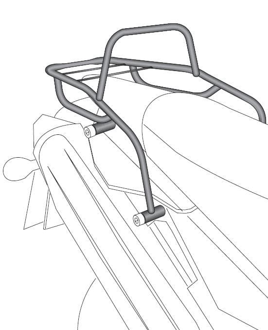 Yamaha XT 660 R [2004-2006] - luggage bridge