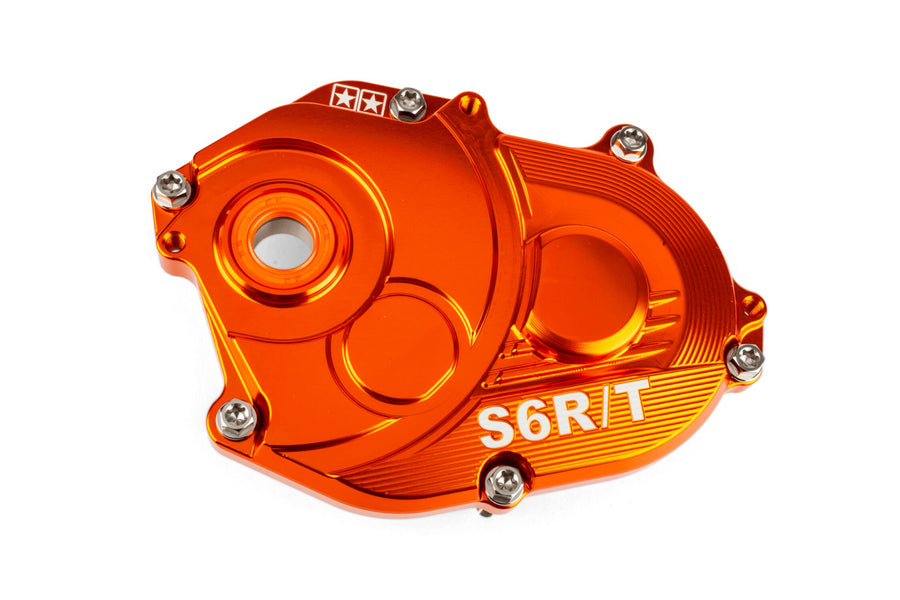 MBK Nitro Naked 50 2T LC [–2012] - Getriebedeckel R/T Orange Titanschrauben