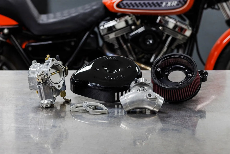 Harley-Davidson FLHX 1340 Electra Glide Special [1984-1985] - Super G Vergaser mit Stealth Luftfilter-Kit – Bild 2