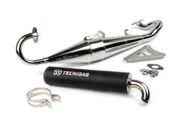 Aprilia SR Netscaper 50 2T LC - exhaust NEXT R chrome
