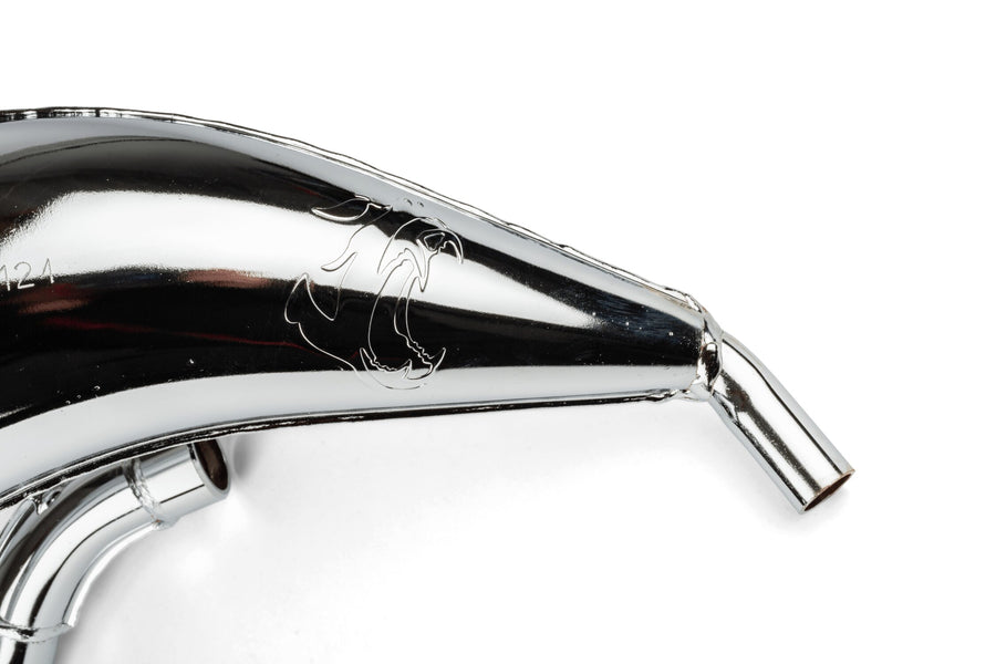 Aprilia RX Enduro 50 2T D50B0 [2007–] - Exhaust Cross chrome-plated 50/70cc