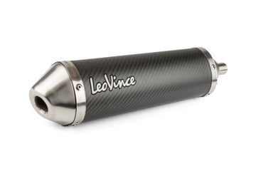 Beta RR SM 50 2T - Rear silencer X-Fight Carbone