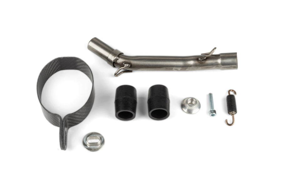 Beta RR SM 50 2T - Rear silencer X-Fight Carbone