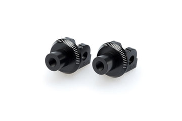 BMW S 1000 R [2025] – Adapter footrest rubber pad “Rider” – black - 0