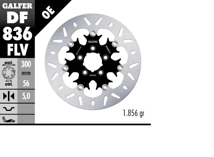 Harley-Davidson Xl 1200 Cx [2019-2020] - Floating brake disc round - picture 2
